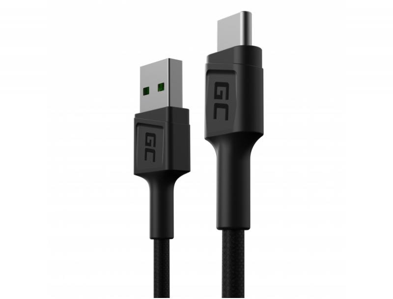 Kabel Usb-a Usb-c Green Cell Powerstream 30cm Ultra Charge Quick Charge