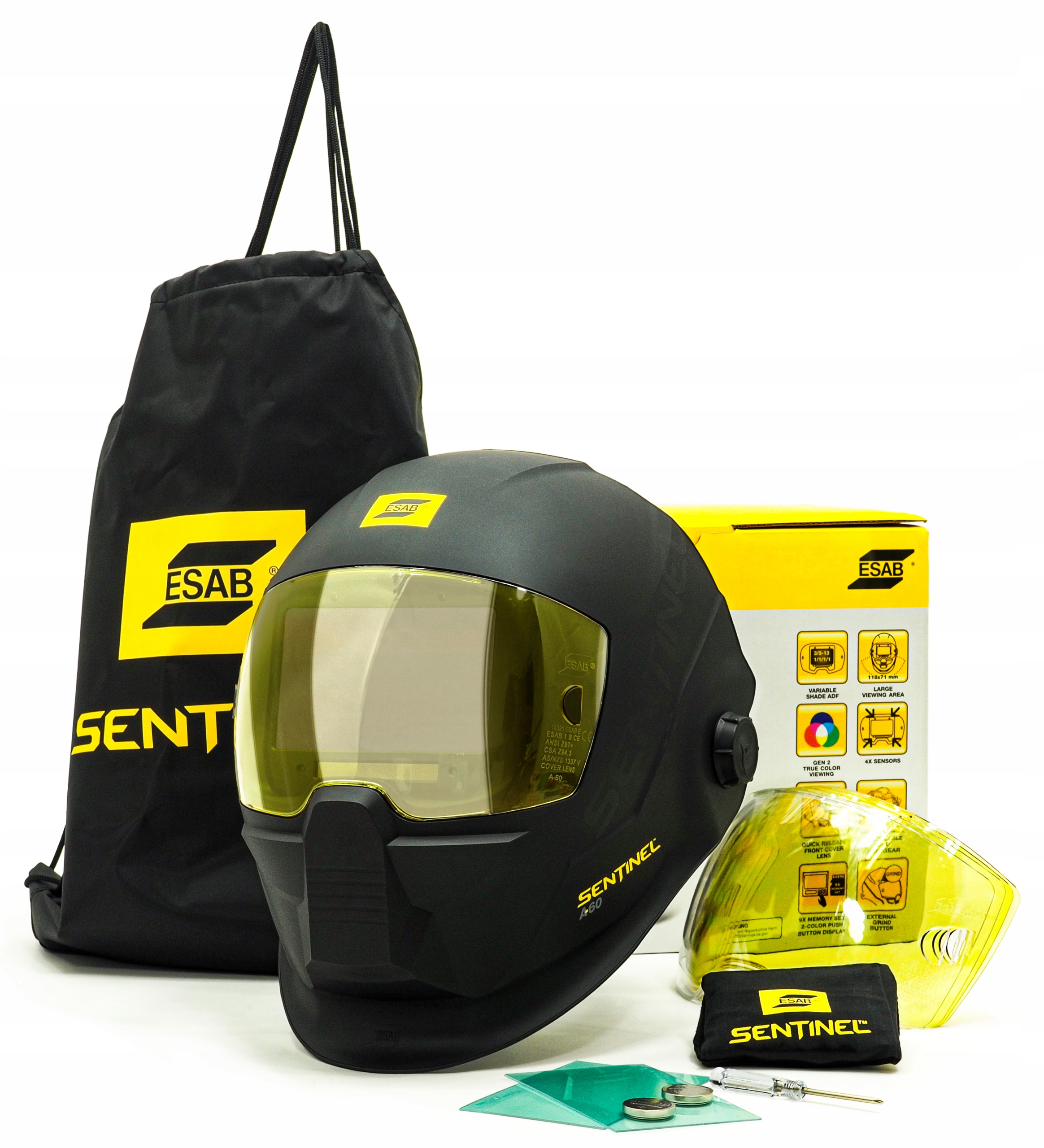 Przyłbica Automatyczna Esab Sentinel A60 Maska Samościemniająca 0700600860