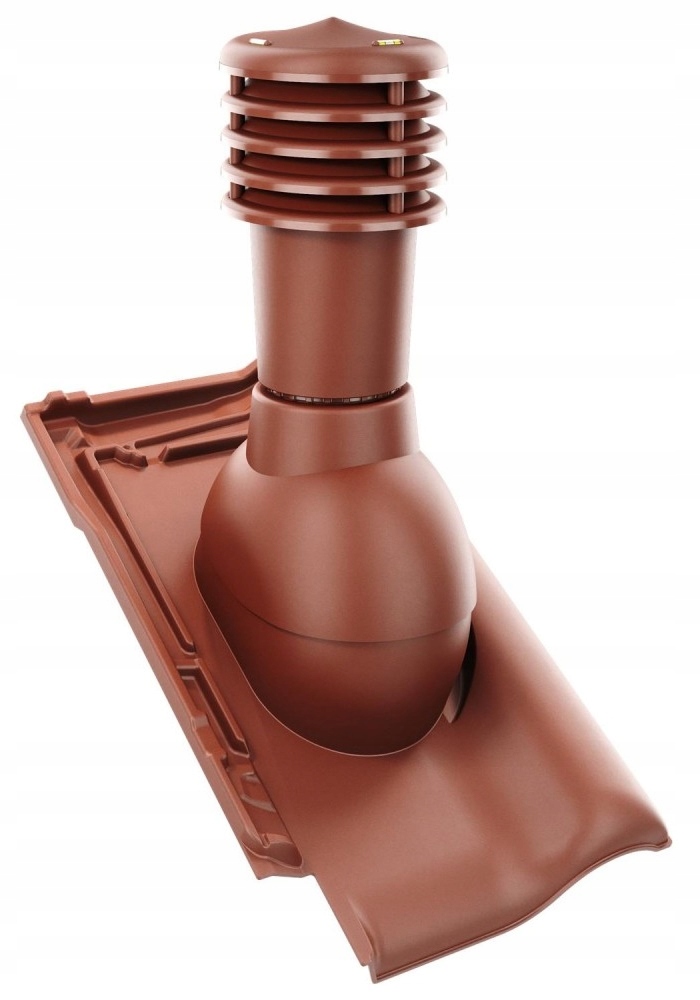 Větrací Komín 125 Creaton Titania Měď