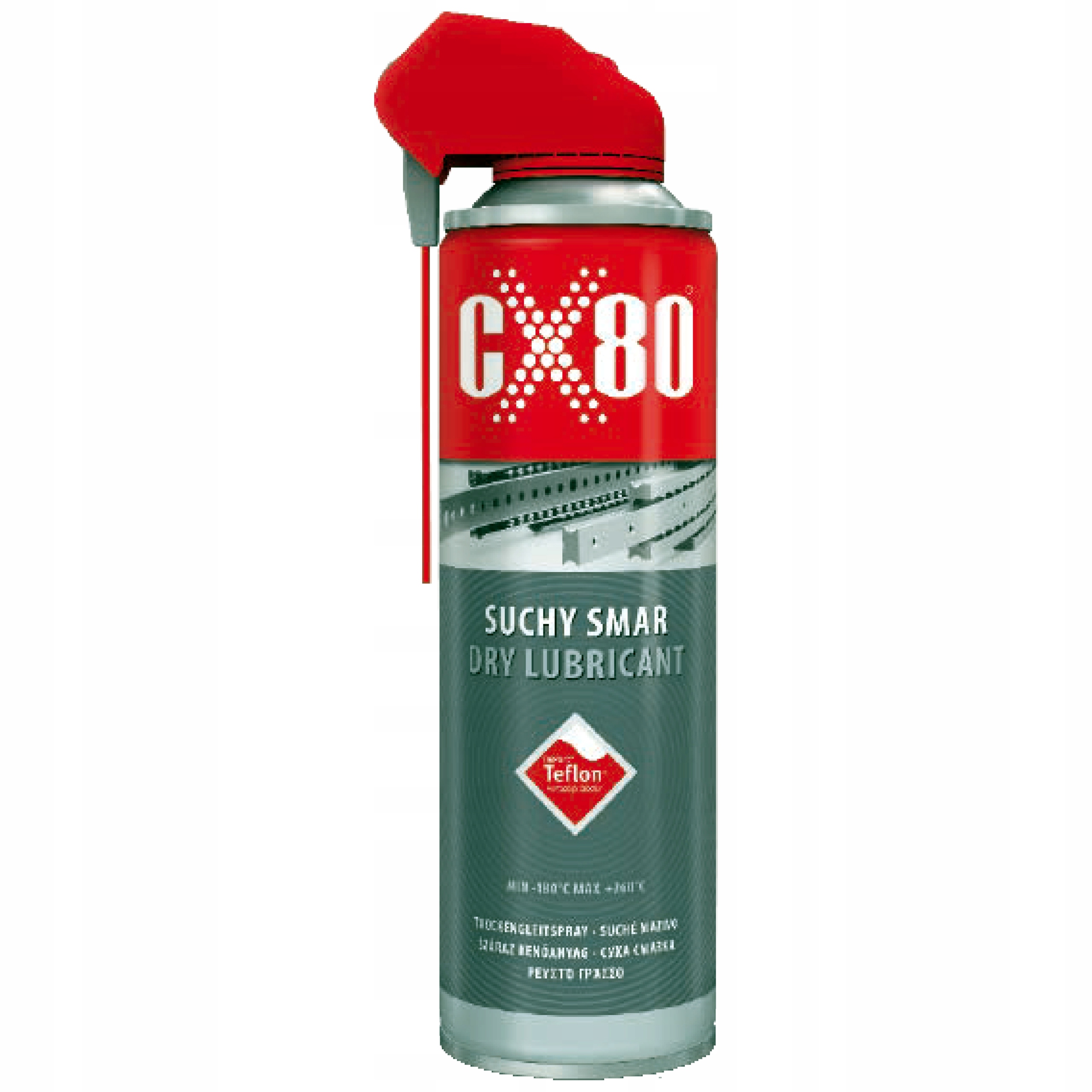 

CX80 Suchy smar z Teflonem 500ml - Spray Ptfe