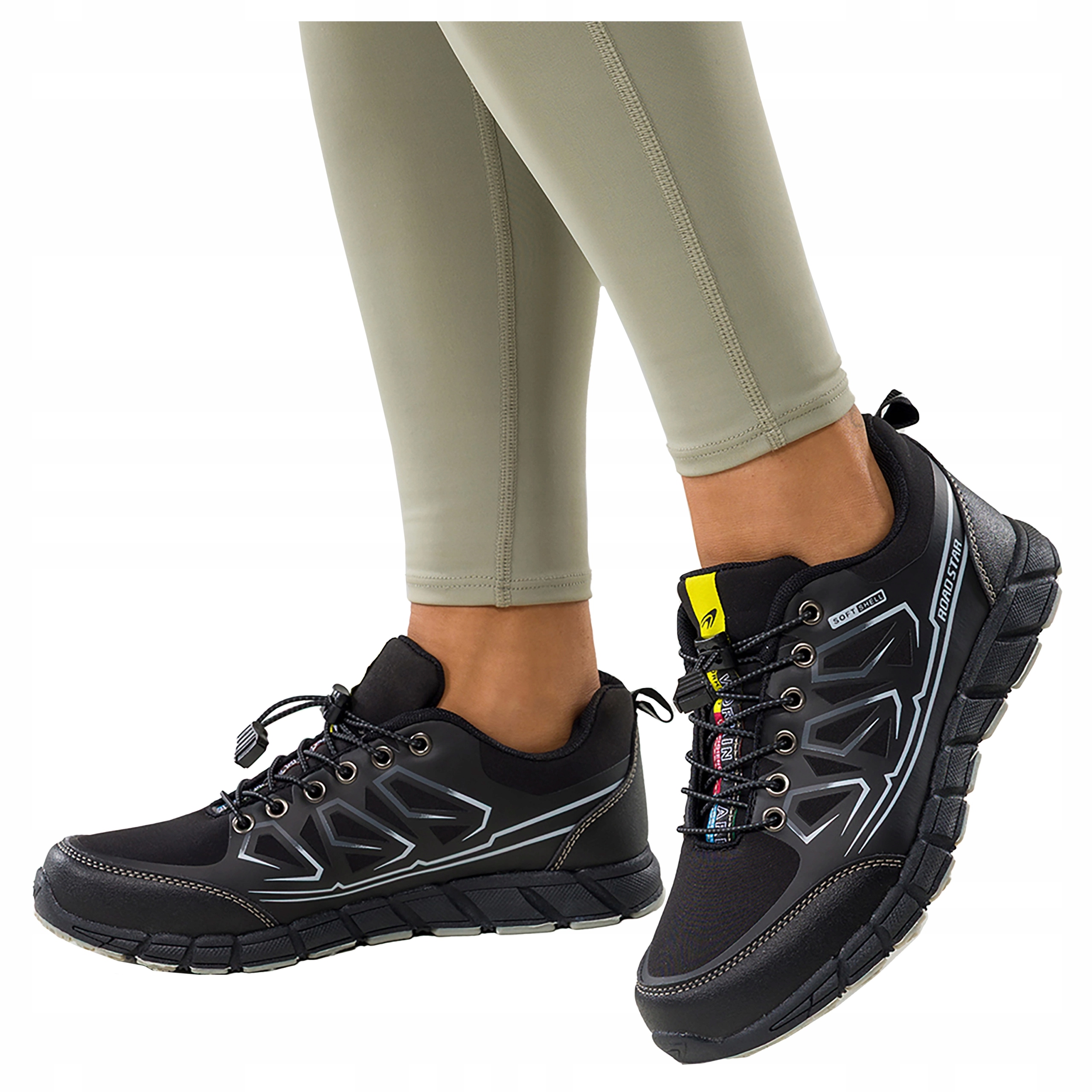 Trekingové Sportovní Dámské Boty Prodyšné Softshell Lehké Pohodlné r 37