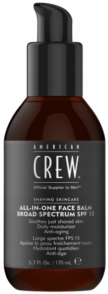 American Crew Spf 15 Balzám na obličej 170 ml