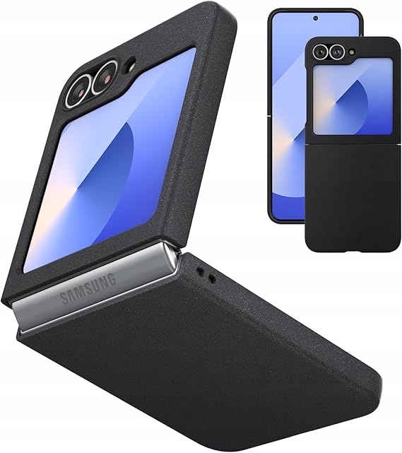 Eastco Wstrząsoodporne etui do Samsung Galaxy Z Flip 6 5G Flip7 Fe czarne