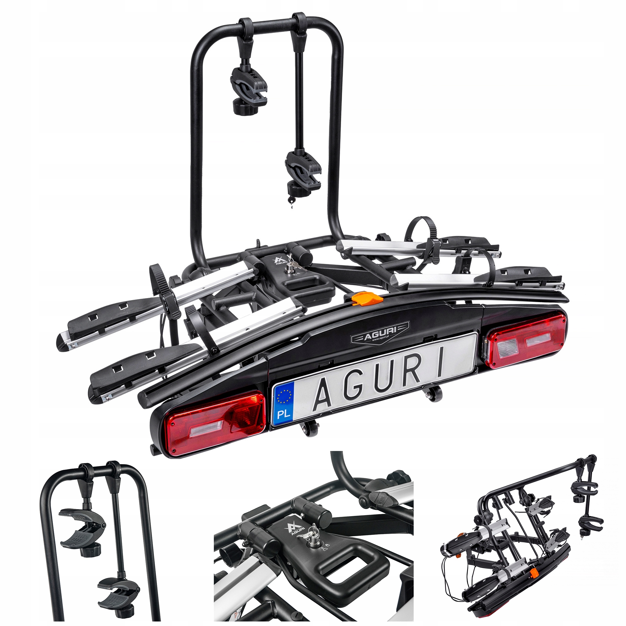 Nosič Jízdních Kol Na Háček Platforma Aguri E-bike 2 Elektrokola