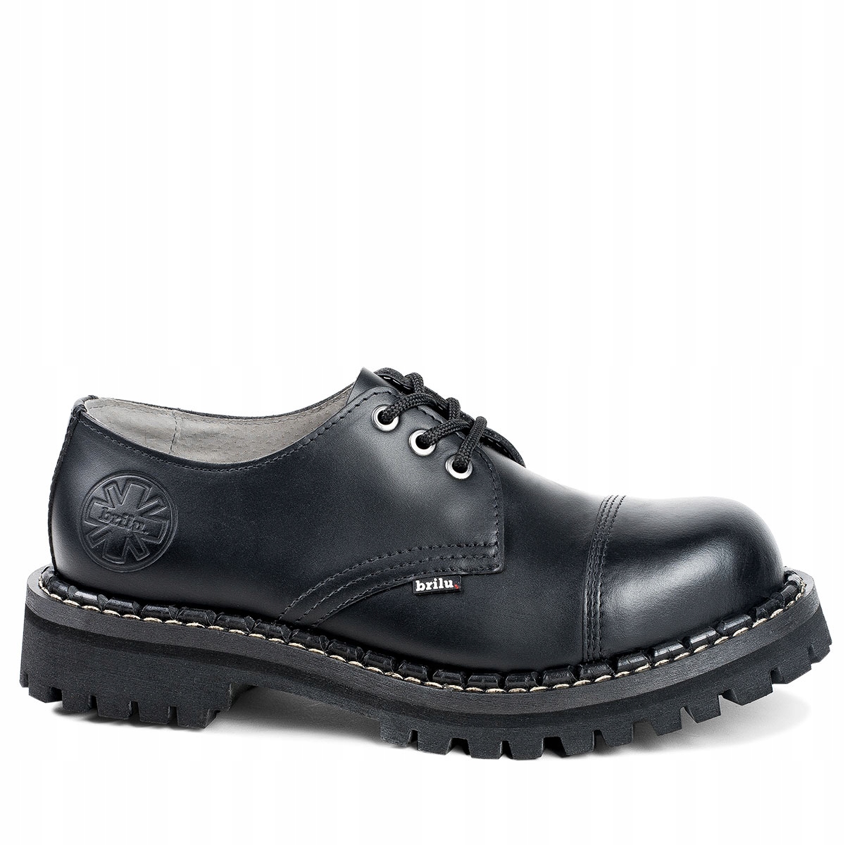 

Glany Brilu Steel-nose 3-oczka Niskie Skóra 36-47
