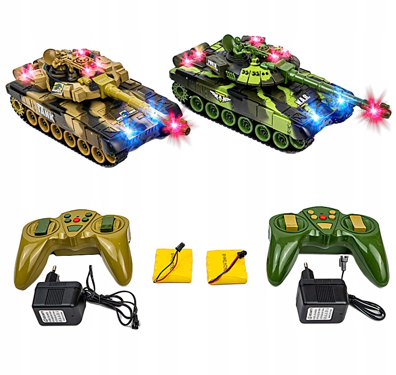 

Bitwa Czołgów 2x Czołg Zdalnie Sterowany War Tank