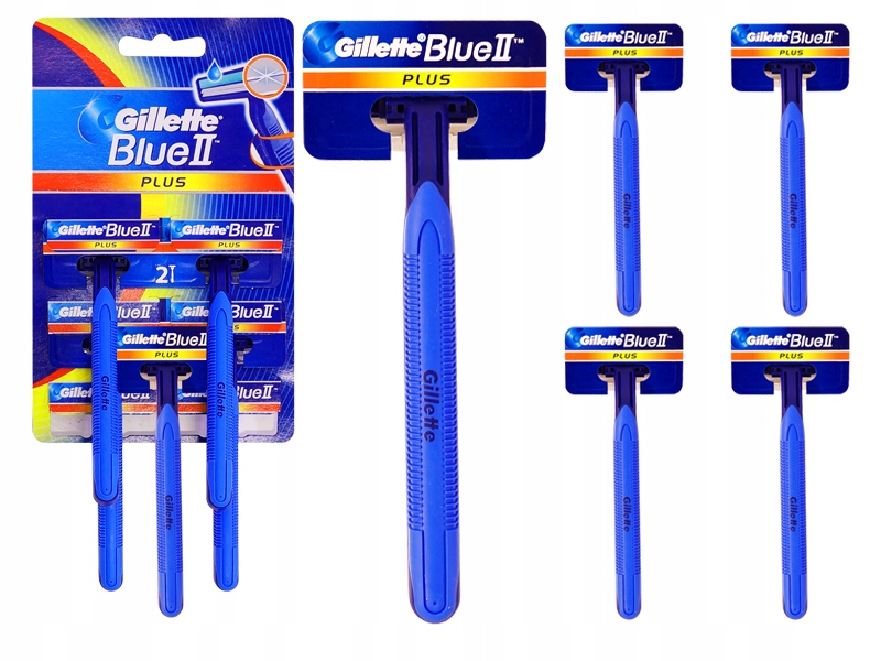 

Maszynki Do Golenia Gillette Blue II Plus 5 Szt.