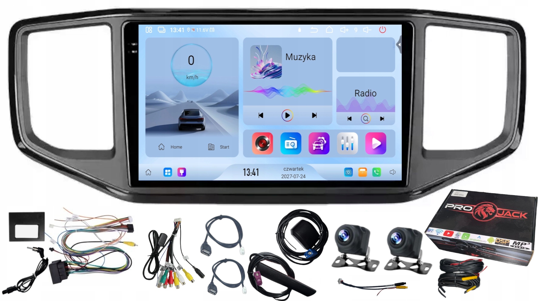 Autorádio Android Vw Amarok 2015-2022 Wifi Carplay Bt 4GB 64GB Sim