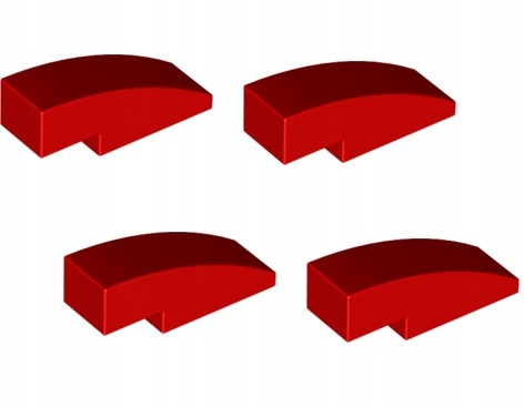

Lego Skos 3x1 czerwony 4251162 50950 - 4 szt