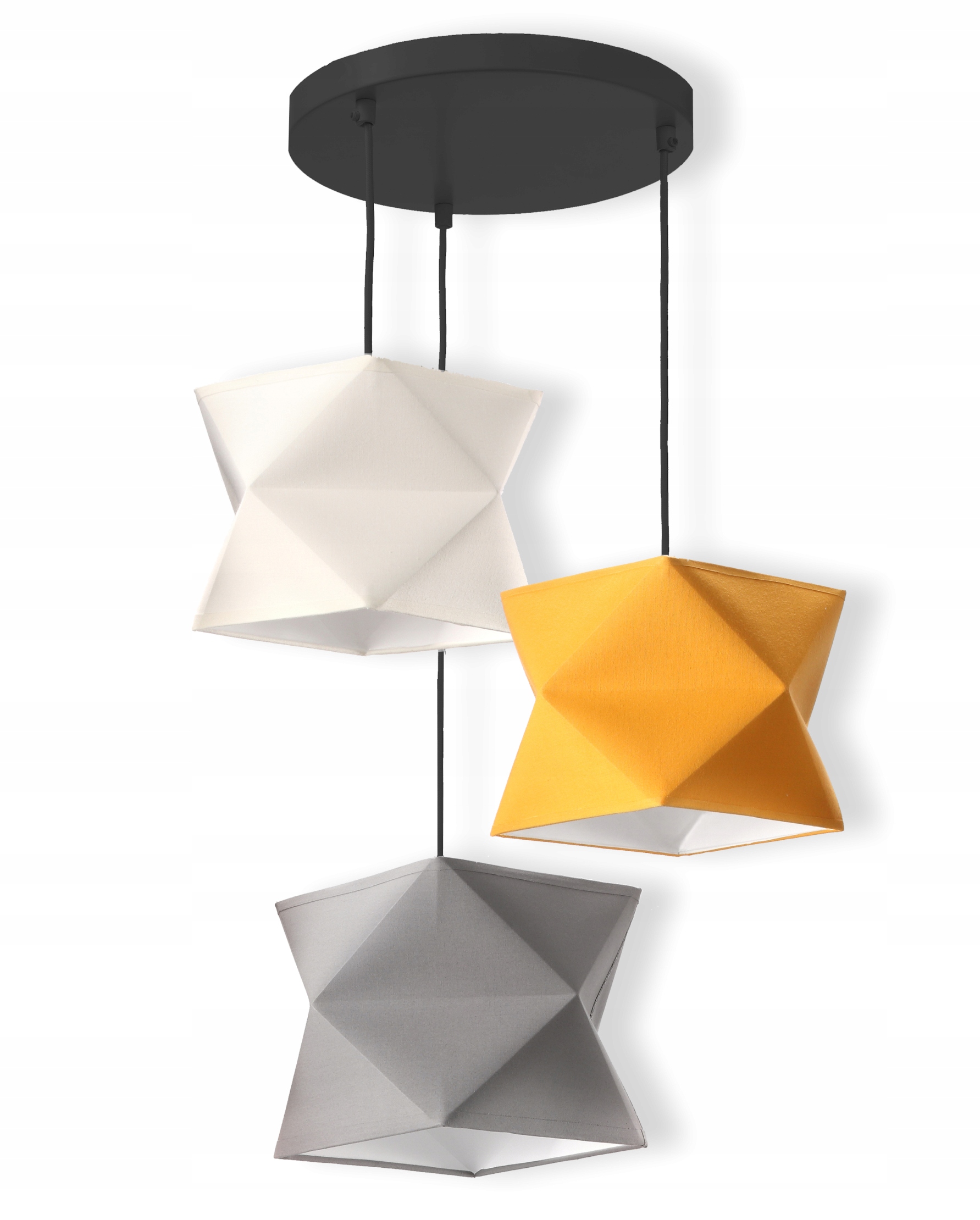 Moderní Závěsná Stropní Lampa S Diamantovým Stínidlem V Barvě Edison Led E27