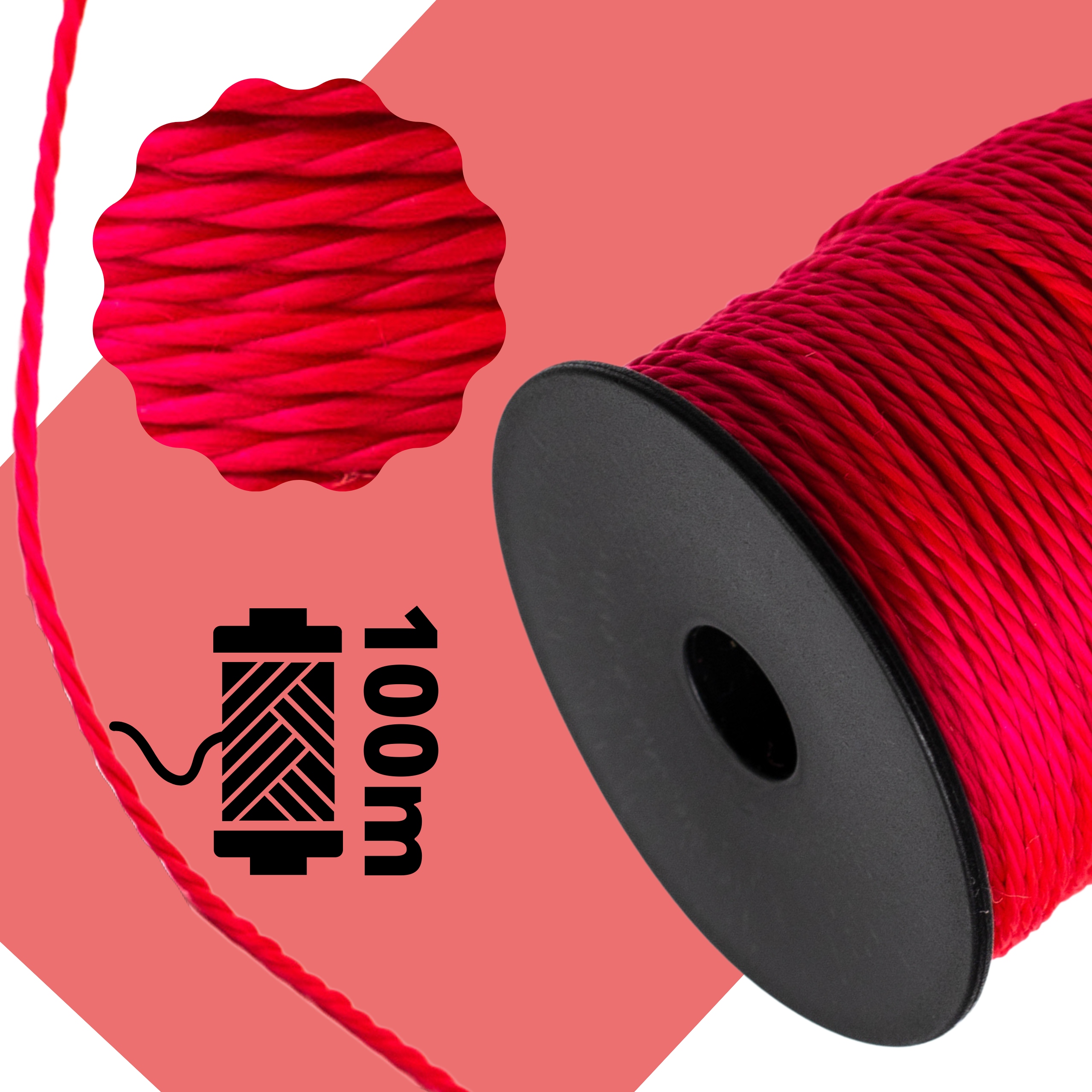 SZNUREK MURARSKI BUDOWLANY TRASERSKI 100M MOCNY Kod producenta MOCNY NA ROLCE POLIPROPYLENOWY TRASERSKI