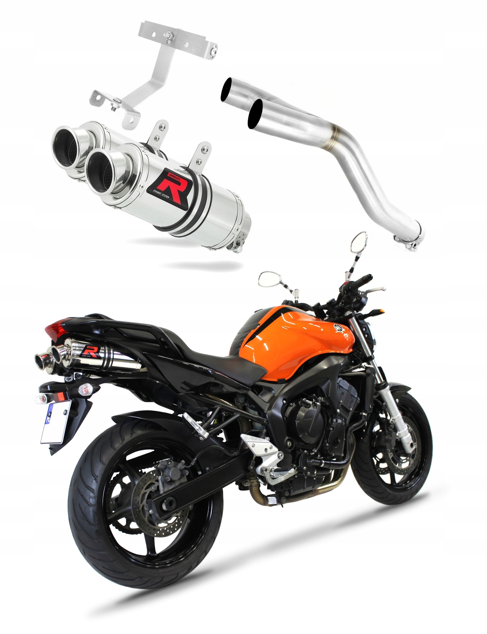 YA095DST-S - FZ6 FAZER 600 S2 2006 - 2010 глушитель GP1 DOMINATOR