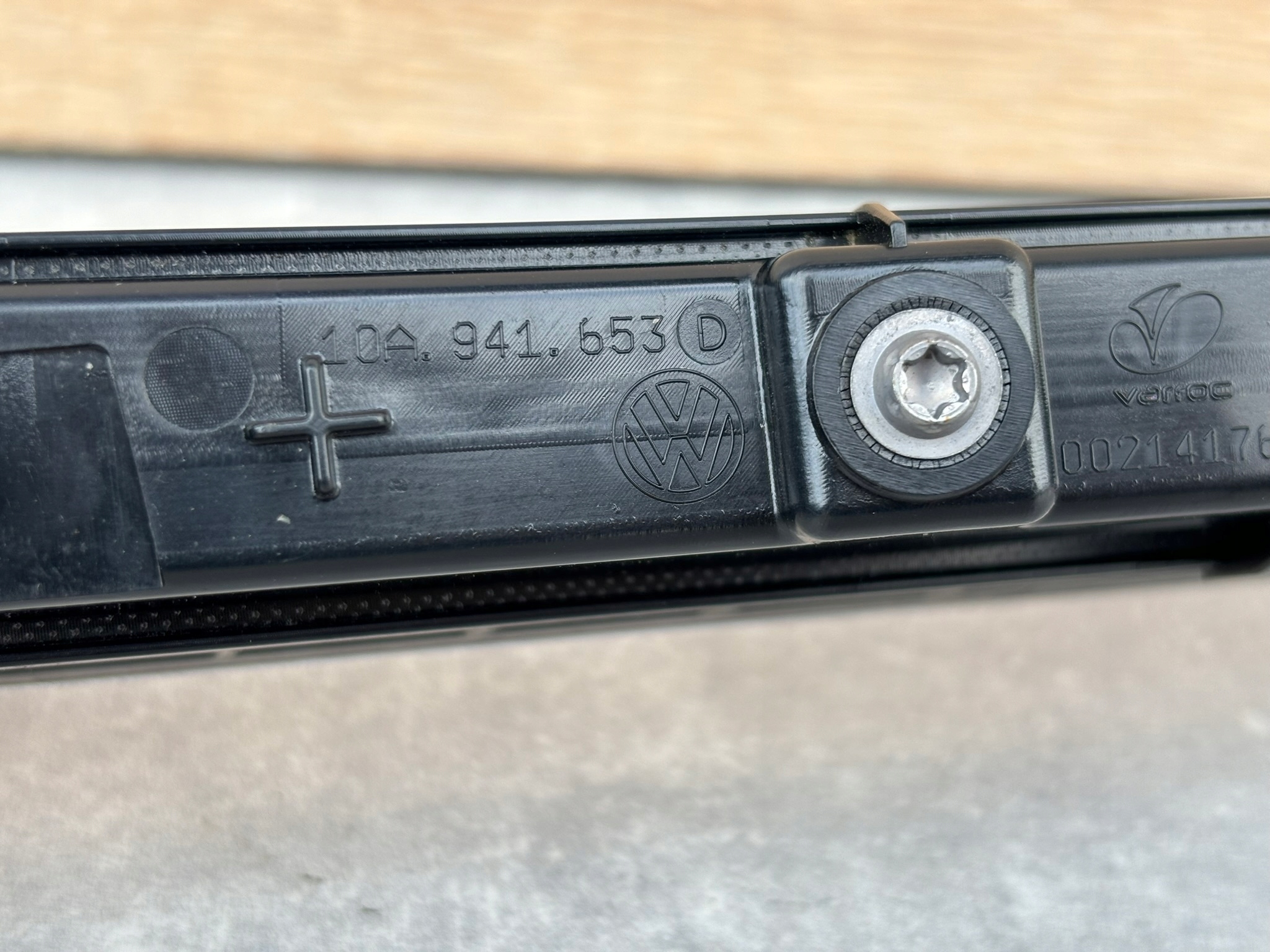 VW ID3 ID.3 left light LED light of a bumper front 10A941653D KA12/619