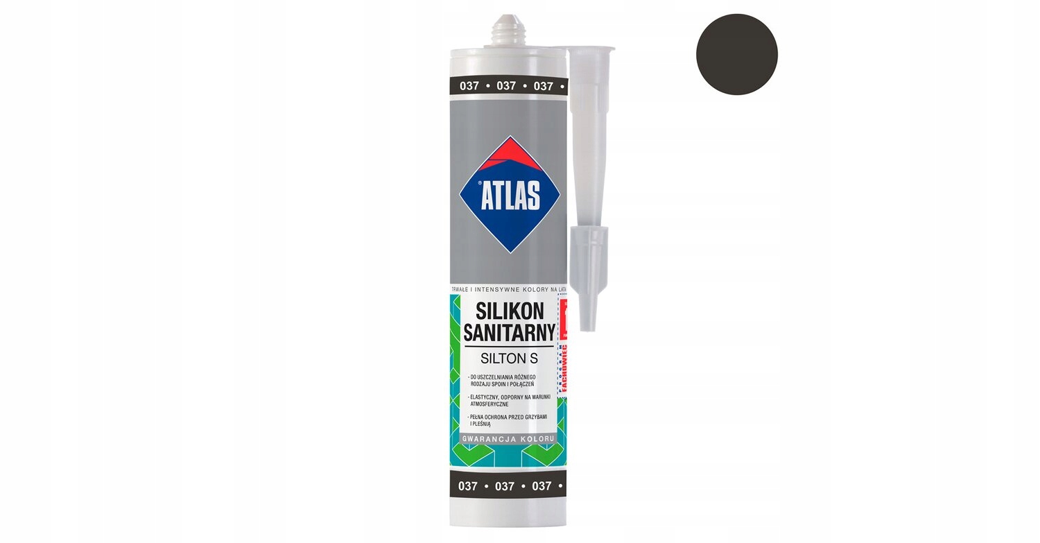 

Atlas Silikon Sanitarny Silton S Grafitowy 037