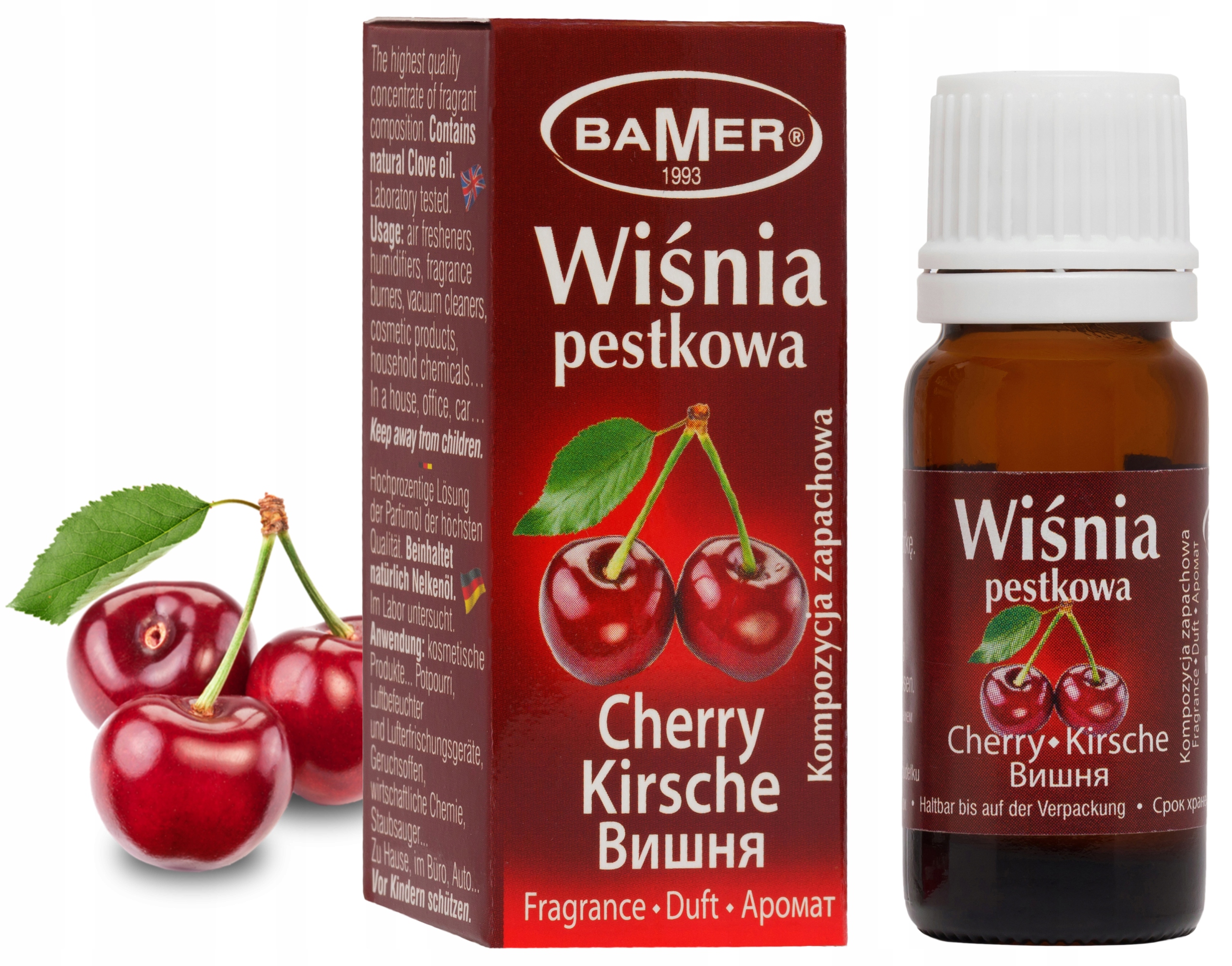 

Wiśnia Olejek Zapachowy Bamer, Mocny