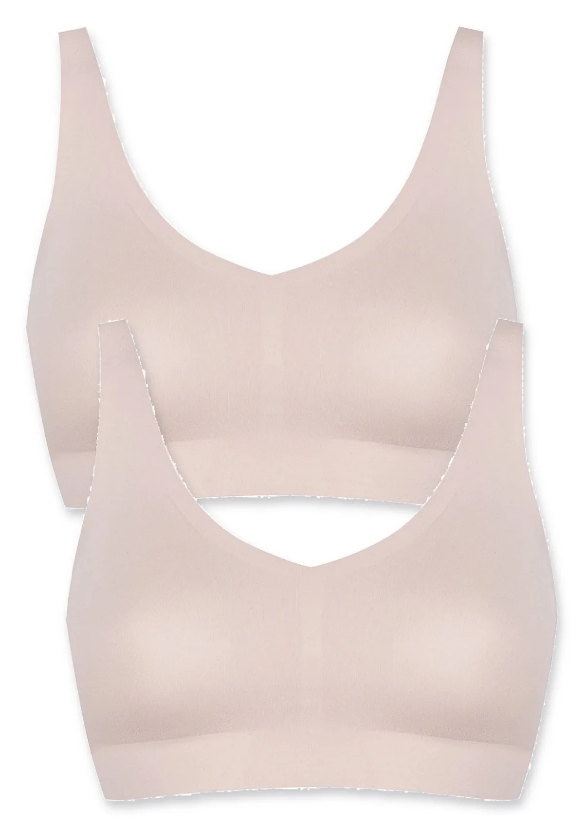 Lormar Touch 440 podprsenkový top bezešvý 2 ks starorůžová M
