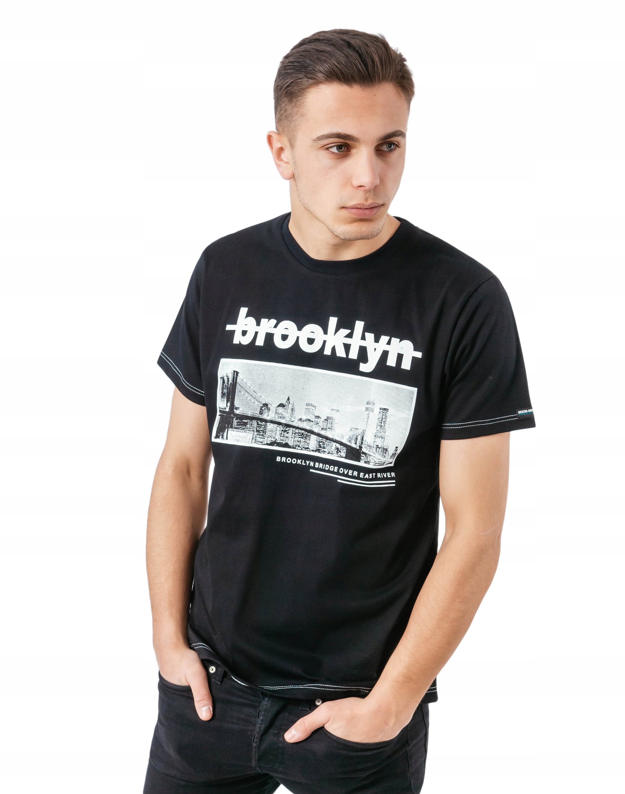 

Podkoszulek Męski Koszulka T-shirt Brooklyn 03 8XL