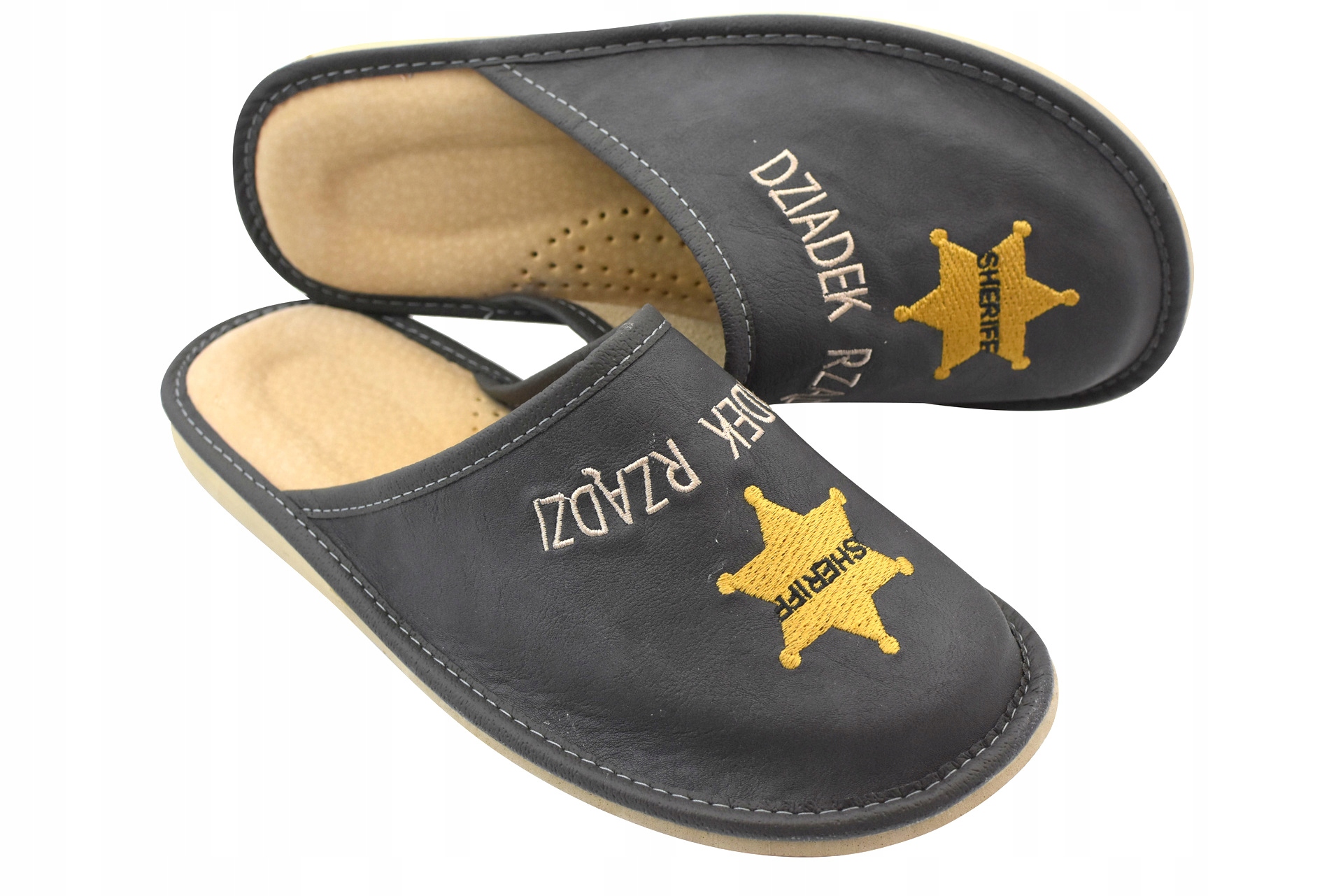 

Pantofle Dziadek Rządzi na Dzień Dziadka