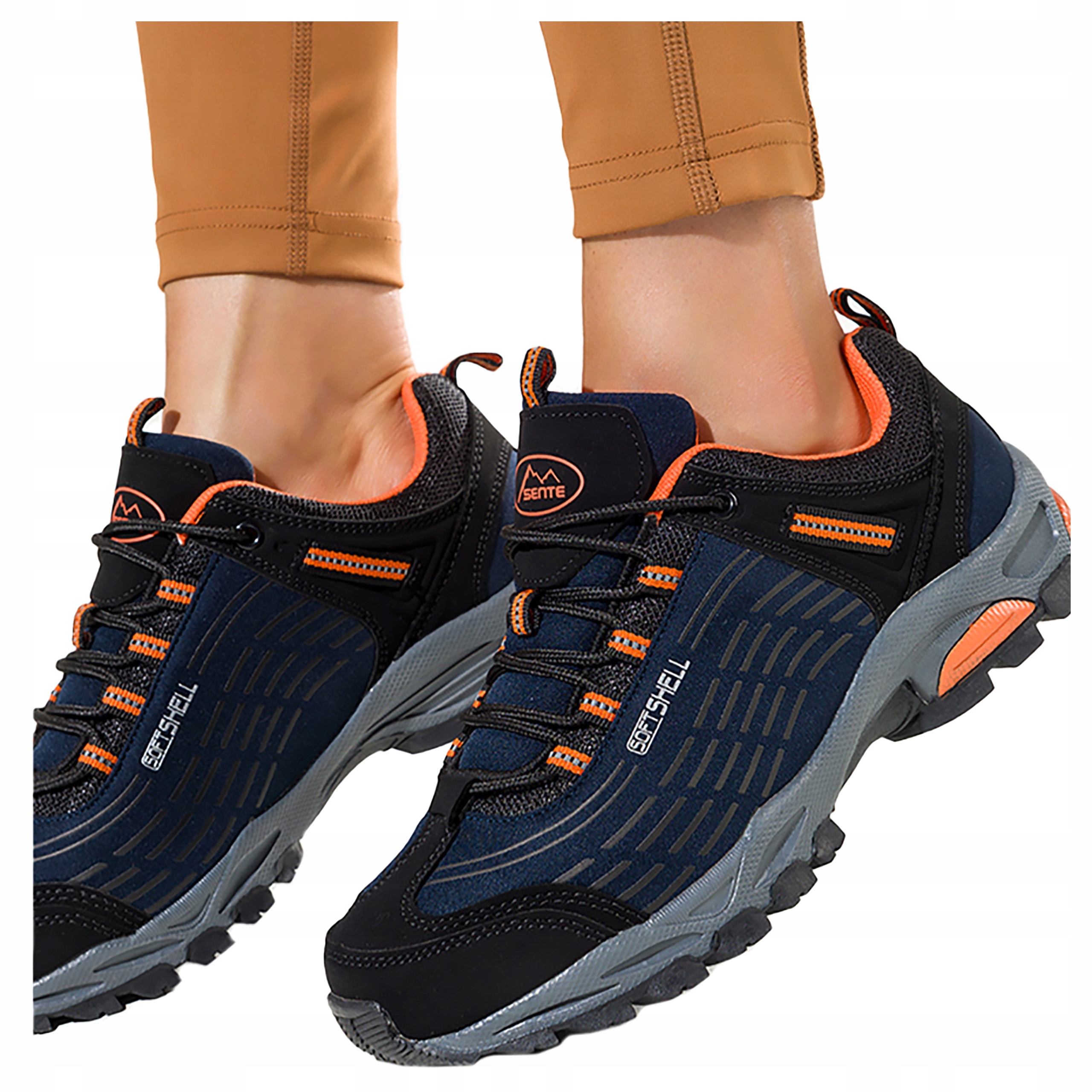 Sportovní Trekingové Dámské Softshellové Tmavě Modré Turistické Trekkingy velikost 41