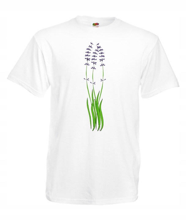 

XL Koszulka Męska Kwiaty Maki Folk Magnolia Wzor