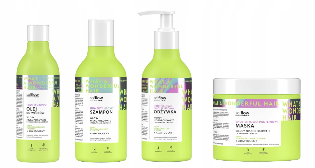 SO!FLOW ZESTAW HUMEKTANTOWY 4cz WŁ. NISKOPOROWATE