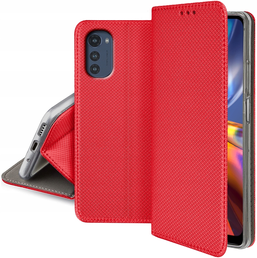

Etui S-Magnet Case Szkło do Motorola Moto E32 E32S