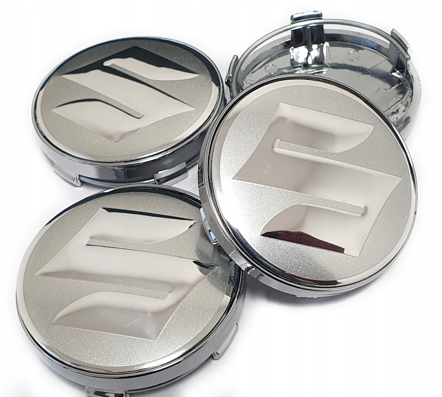 SUZUKI DEKIELKI KAPSLE LOGO DO ALUFELG DEZENT 60mm