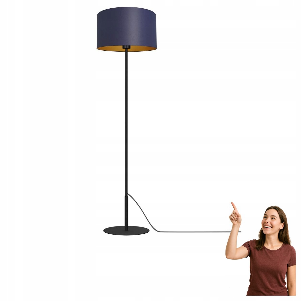 Podlahová lampa Arden 3574 Luminex