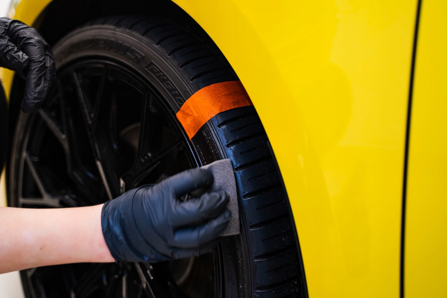 ADBL Black Water 500ml Płynny Dressing do Opon - Czernidło Nabłyszcza Stan opakowania oryginalne