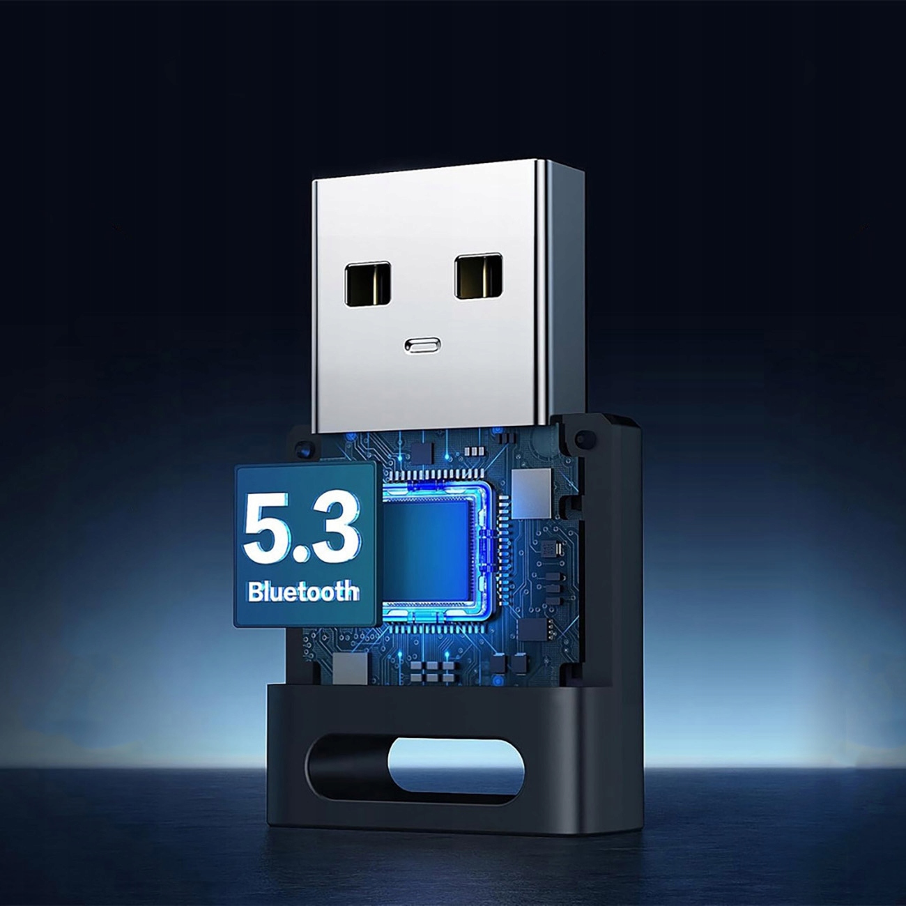 ADAPTER MODUL BLUETOOTH 5.3 USB-A CZARNY
