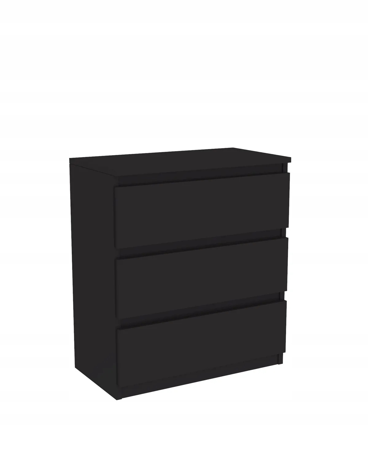 Komoda czarna z szufladami 70cm 3 szuflady do sypialni salonu Producent
