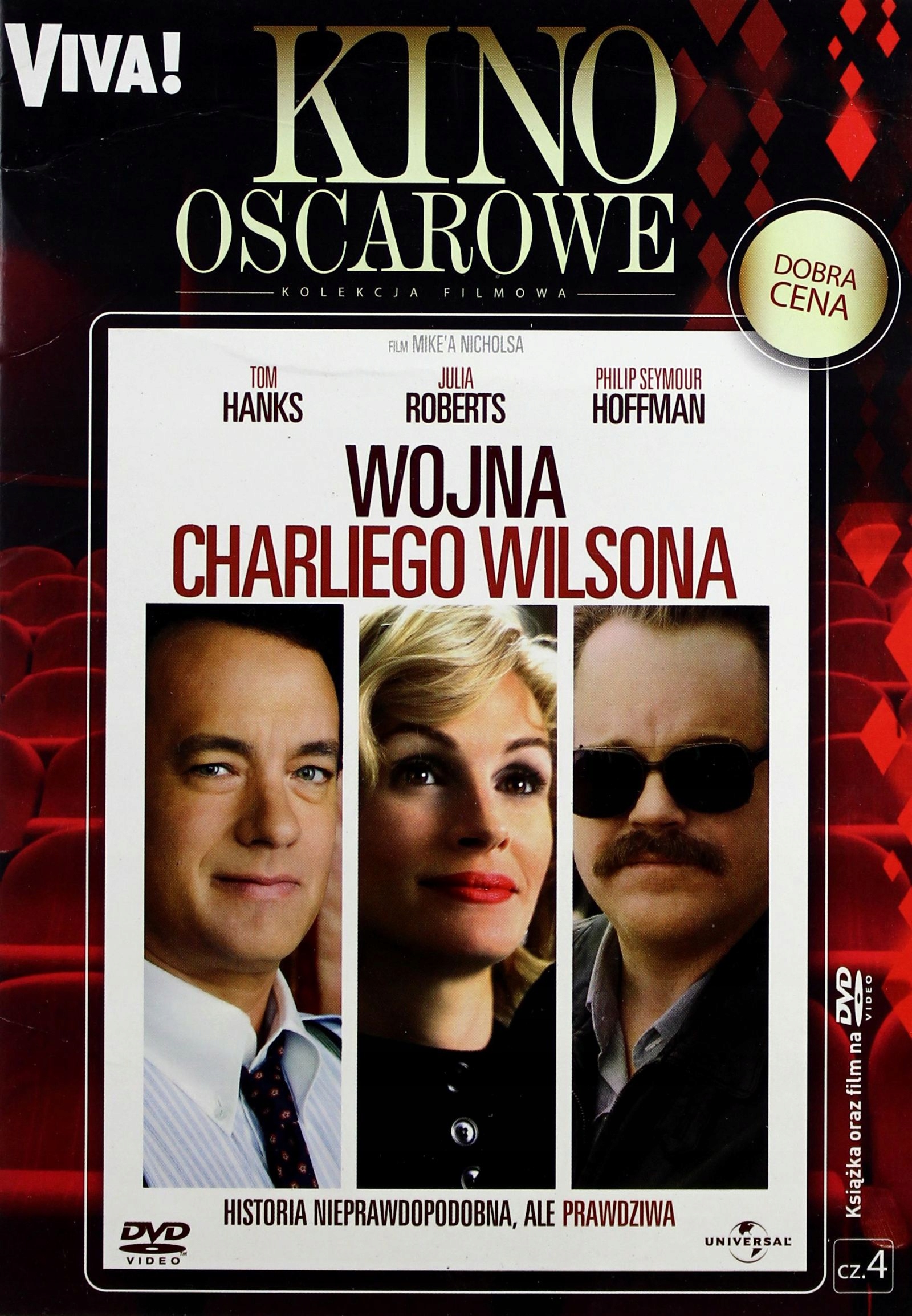 Wojna Charliego Wilsona (kino Oscarowe) (booklet) [DVD]