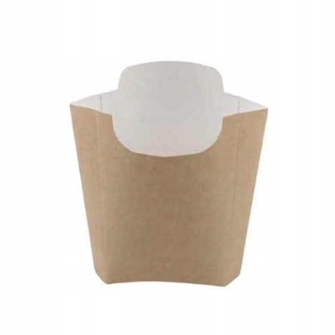 Opakowanie pudełko na frytki kraft 200g - 500szt Kod producenta 5901912642270