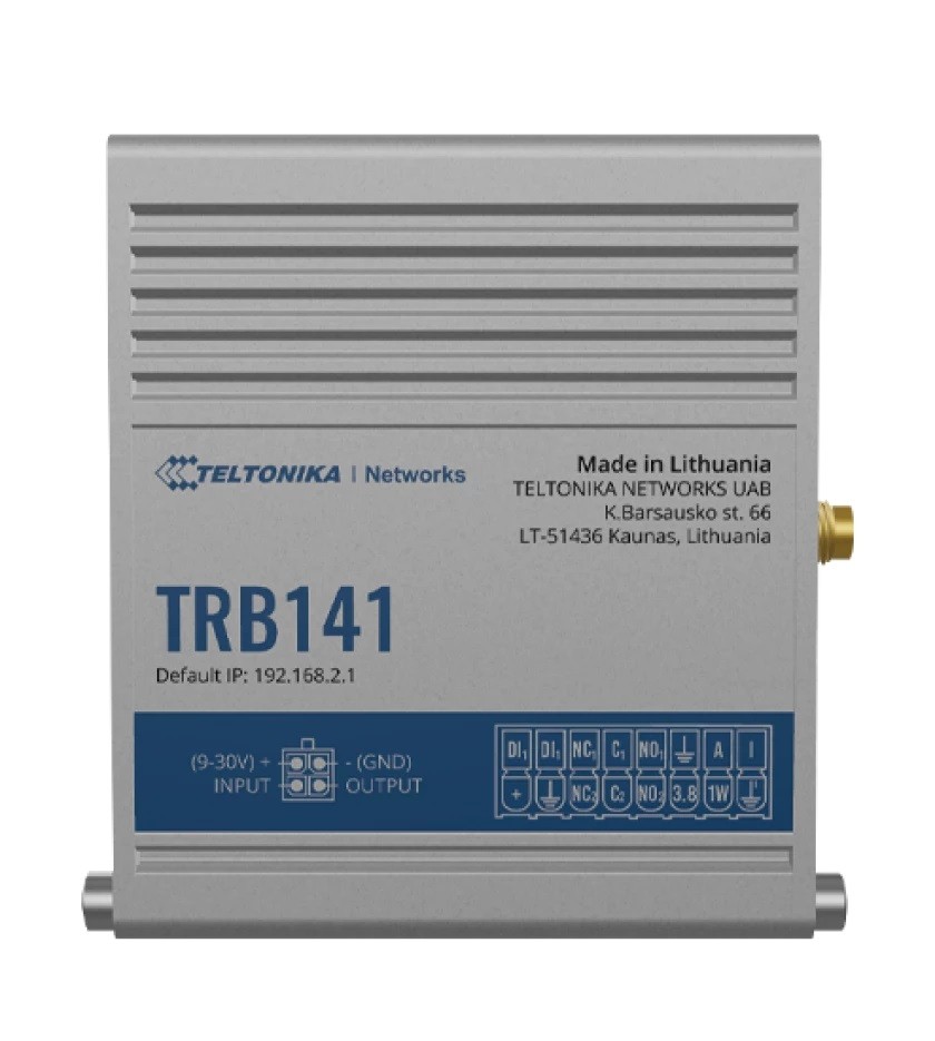 Teltonika Brána TRB141 4G (Cat 1), 3G, 2G, I/o