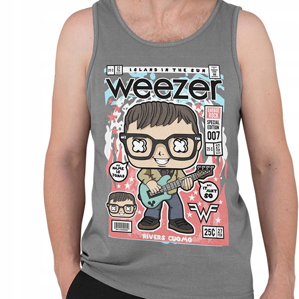 TANK TOP HORROR/ROCK RIVERS CUOMO WEEZER Rozmiar XXL