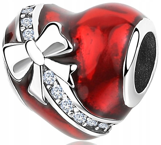 

Charms Serce Do Pandora Zawieszka Srebrna 925