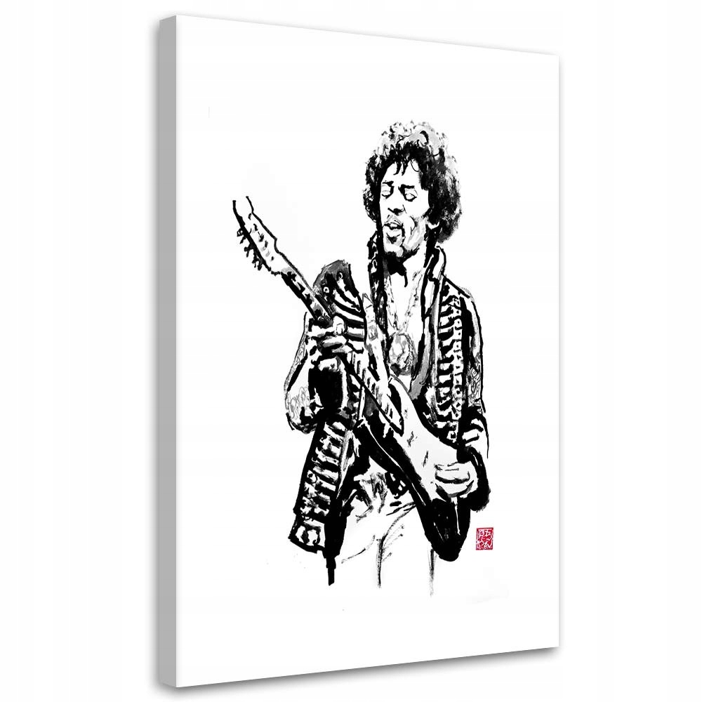 Obraz na plátně Jimi Hendrix Péchane 70x100