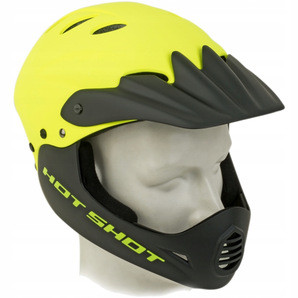 

Kask Fullface Author Hot Shot X9 54-56cm żółty