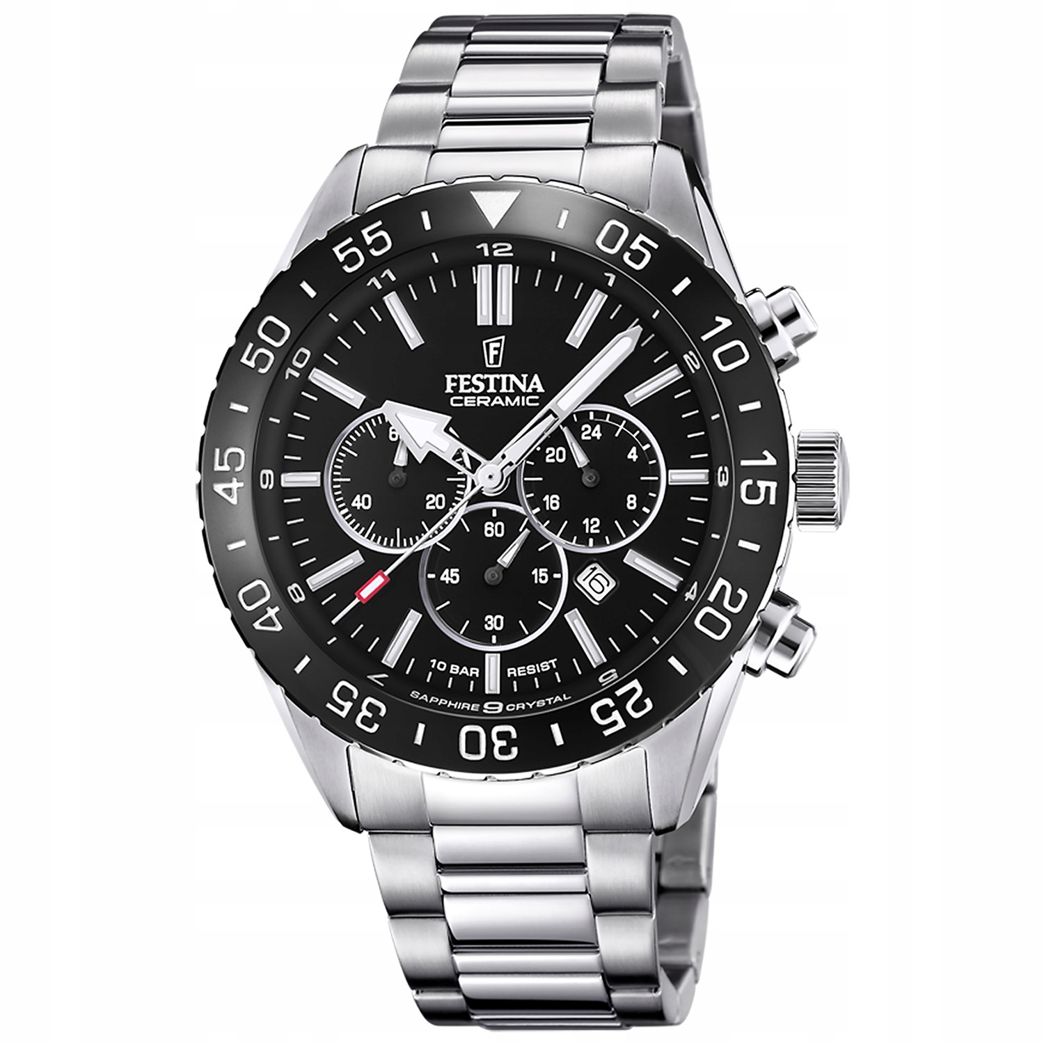 pánské hodinky Festina F20575-3 stříbrné