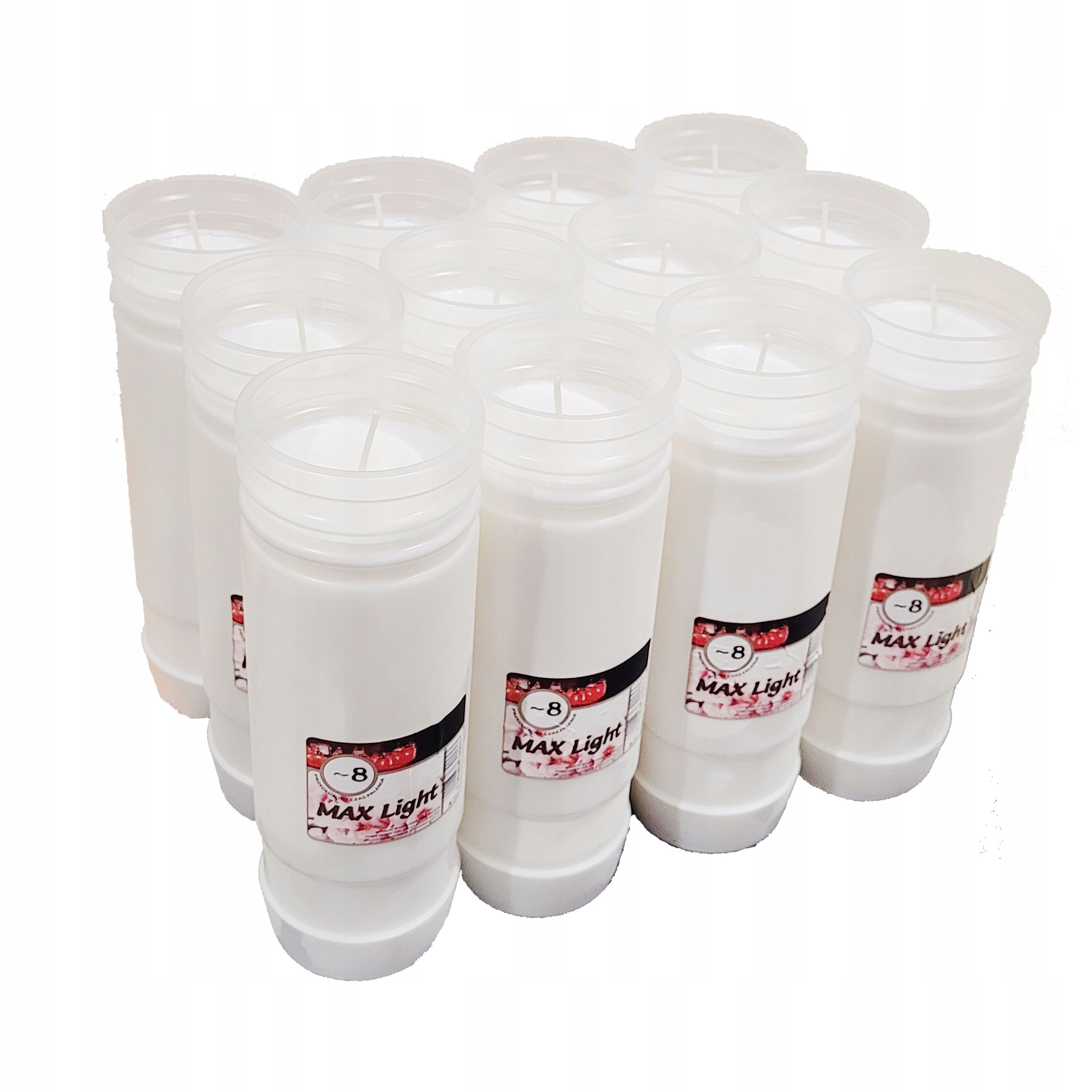 

Znicze Parafinowe Wkłady 8 Dni Max Light 12 Szt