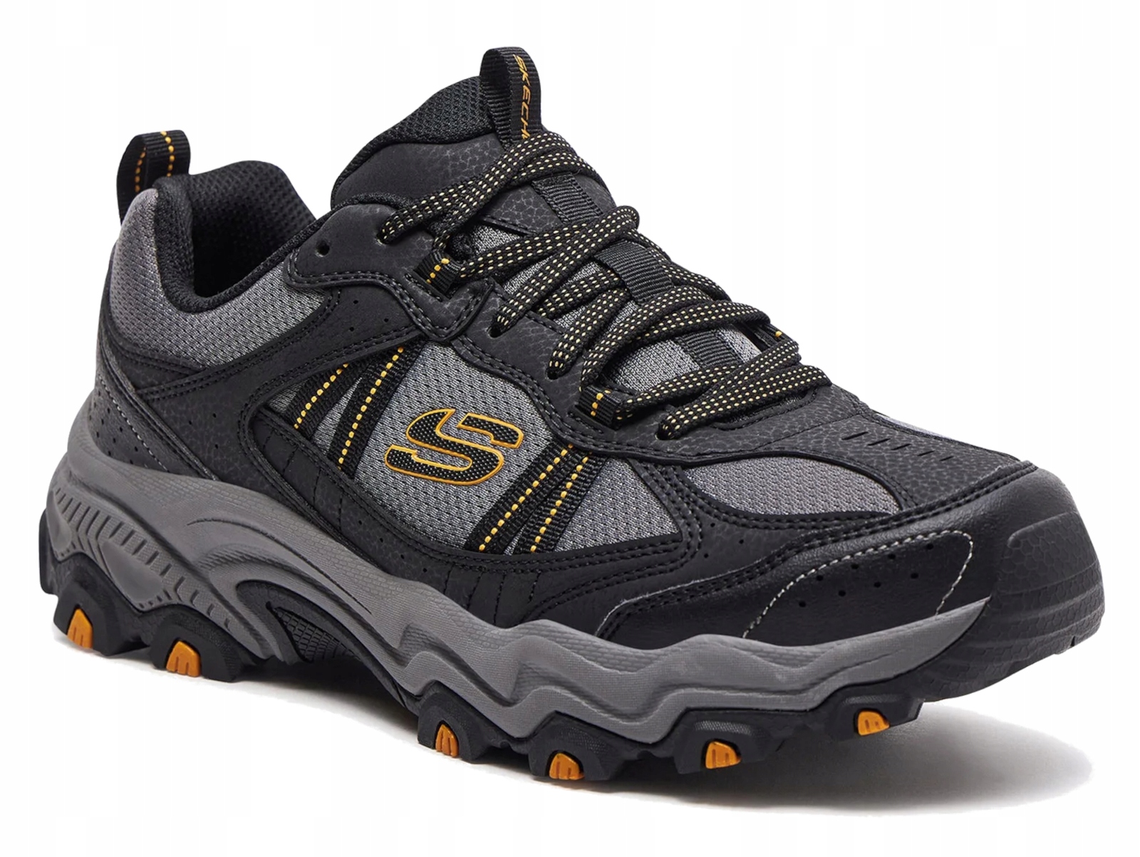 Pánské boty Skechers Stamina 237527-BKCC terénní sportovní trekové boty 42,5