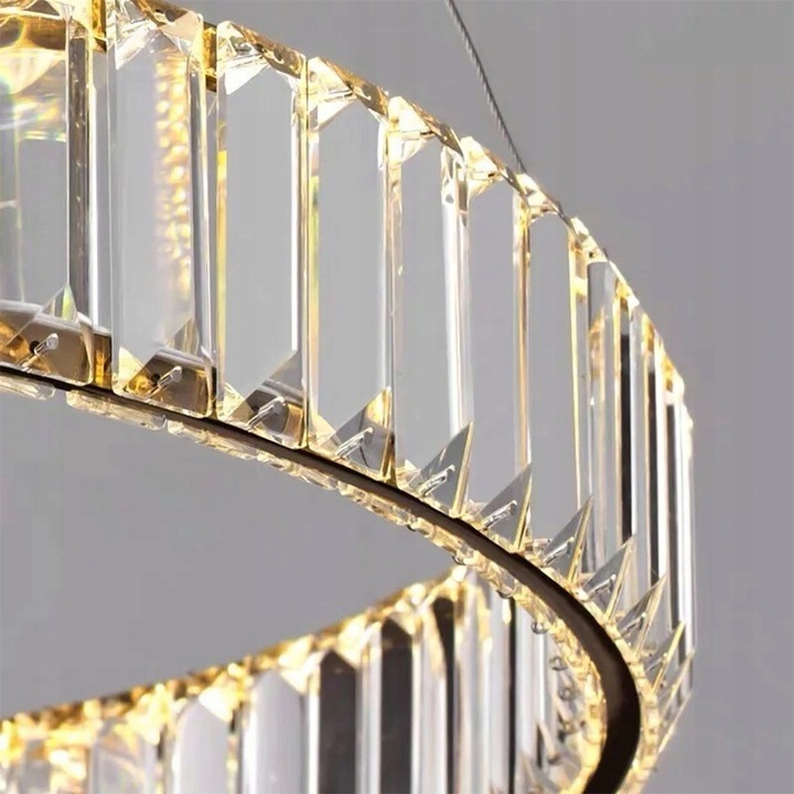 LAMPA SUFITOWA KRYSZTAŁOWA GLAMOUR RING CHROM Marka TOOLIGHT