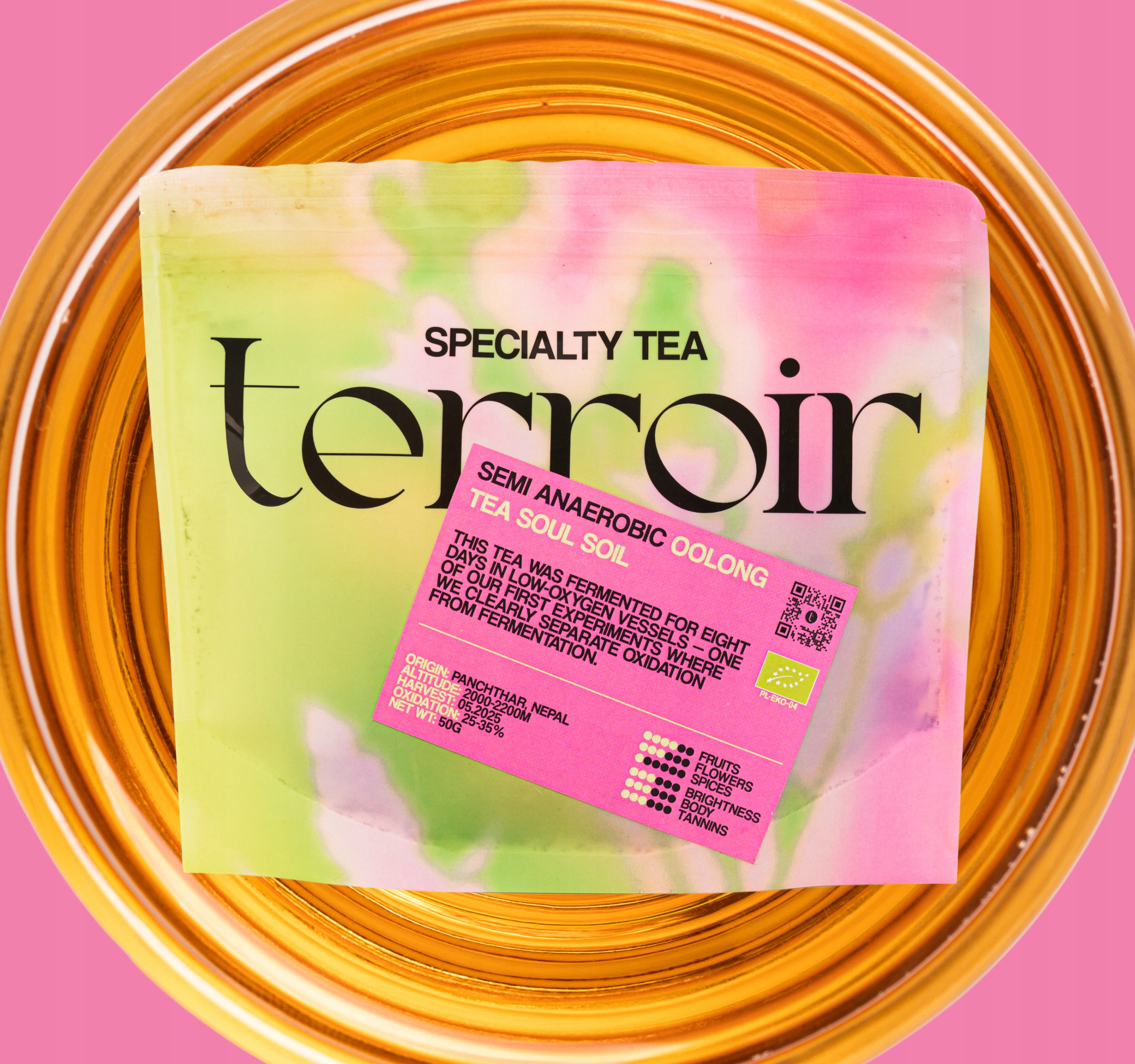 Levně Čaj Semi Anaerobic Oolong z ekologického zemědělství v Himalájích, 50 g