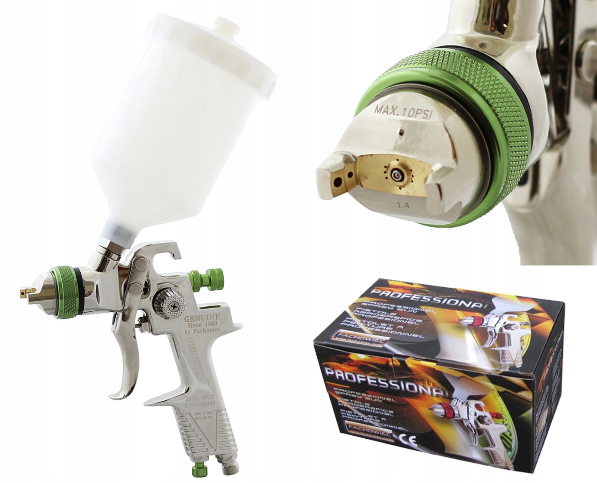 

Professional Pistolet lakierniczy Hvlp 1.3 mm