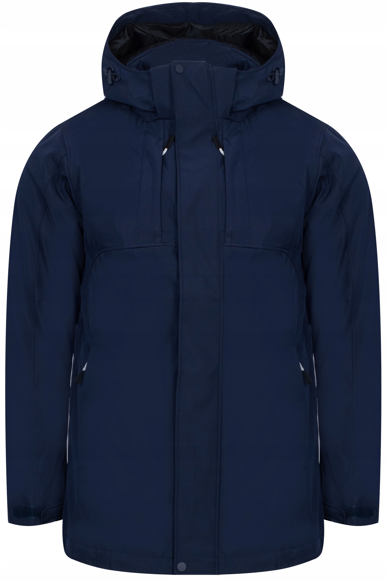 Elevate Pánská Bunda Parka S Kapucí Hardy Parka 653453/NAVY tmavě modrá
