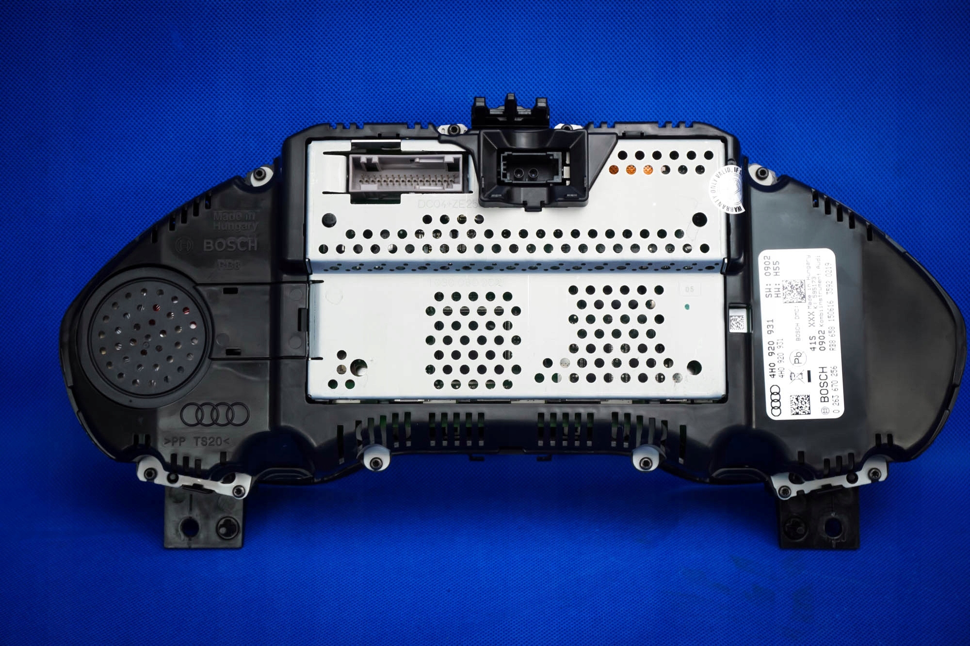 dials clock dials Audi A8 4H Lift 4H0920931