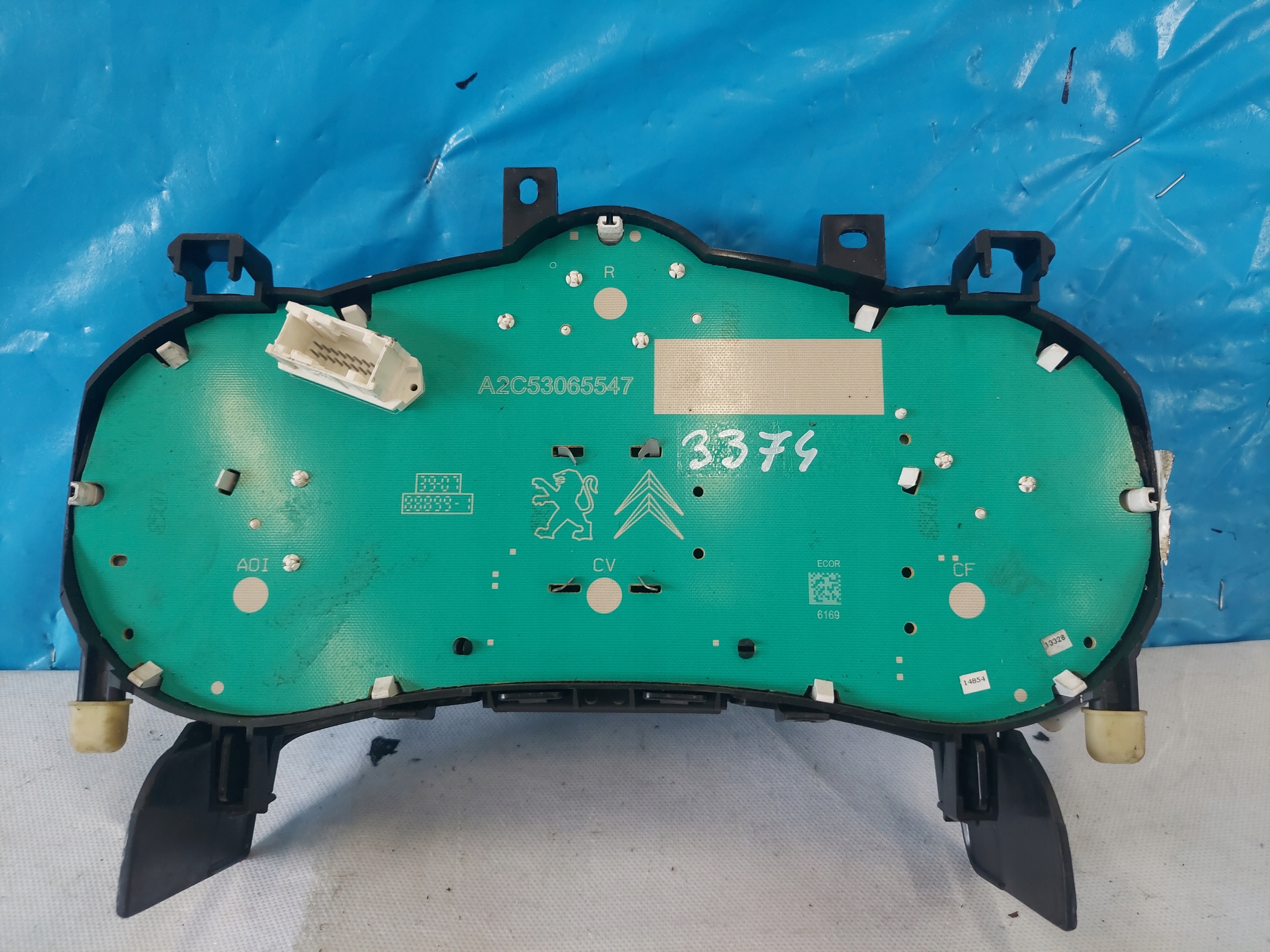 dials clock PEUGEOT 207 1.4 B A2C53065547