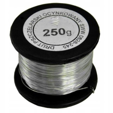 

Drut do ramek ocynk 0,4 mm 250 g