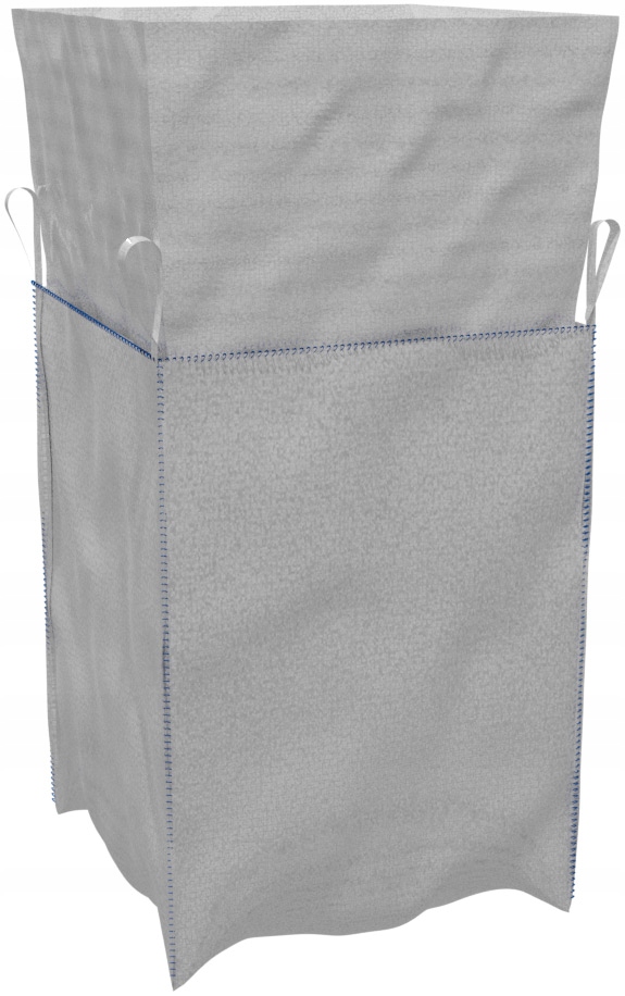 Sáček Big-bag 90*90*170 CM Bílý, Otevřený S Límcem