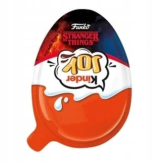 Kinder Joy JAJKO NIESPODZIANKA Stranger Things Funko 20 g 72 sztuki Waga 20 g